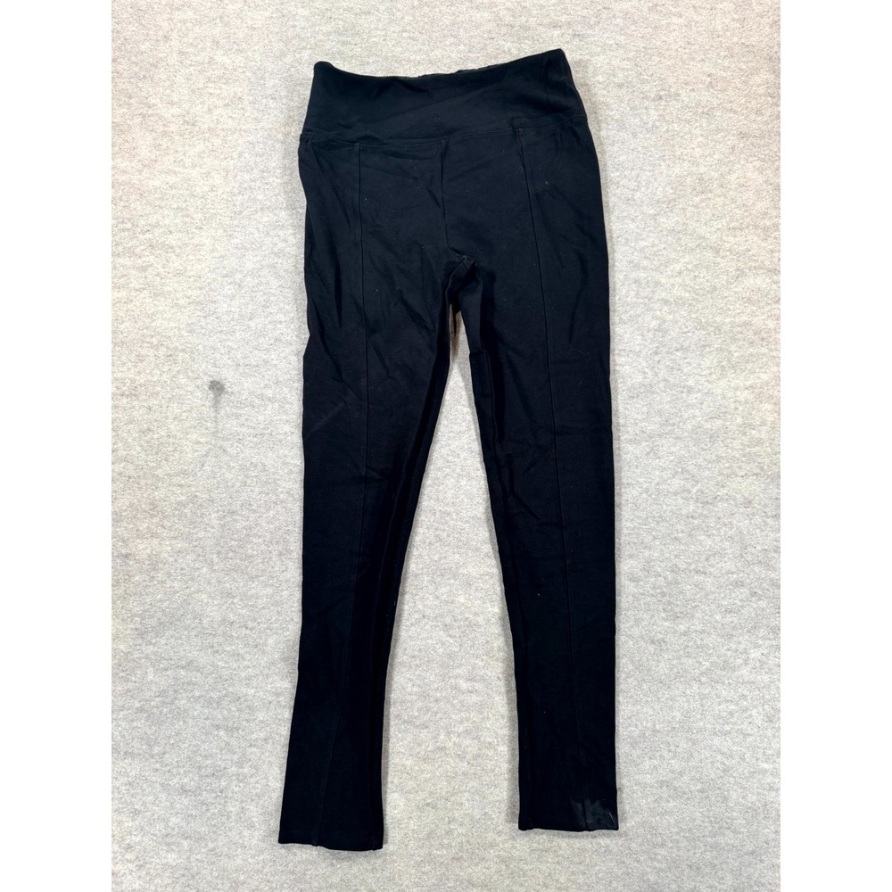 Love Nation Leggings Womens Large Black Stretch High Rise Casual Pull On